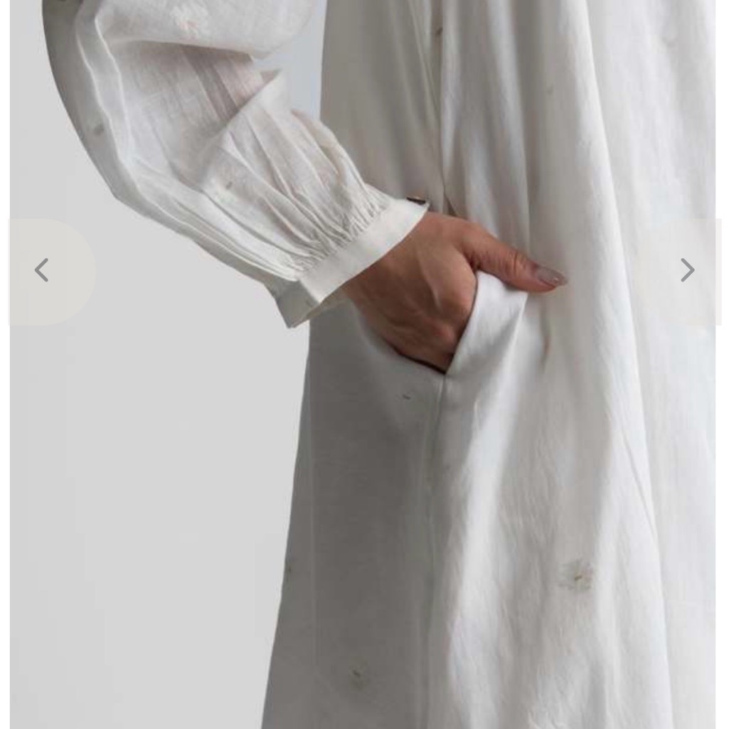 World Of Crow Lightweight White Tunic Dress — image 4 of 7